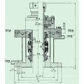 Selo mecânico do anel de selo para o compressor (206)